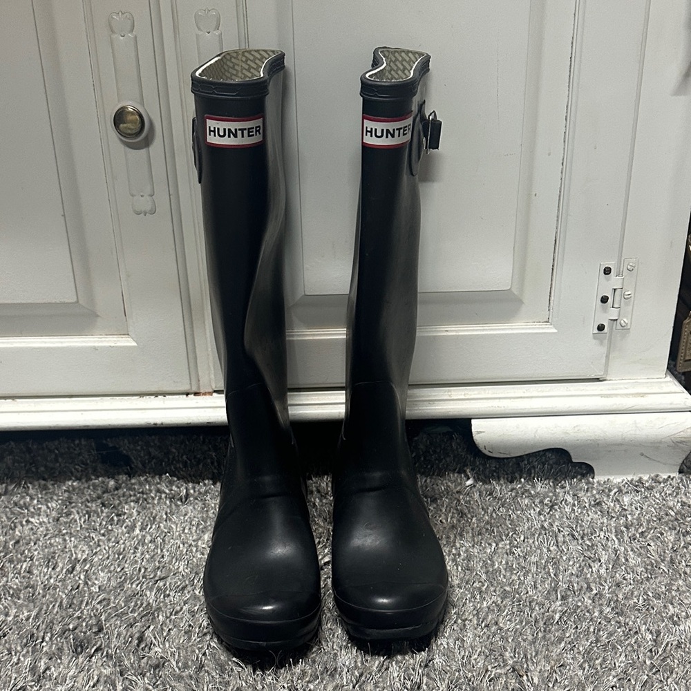 Hunter Classic Black Waterproof Boots